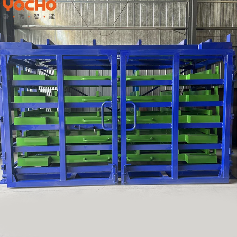 Malaking Sheet Metal Shelving Drawer-Type Storage Racks na May Mga Suction Cup