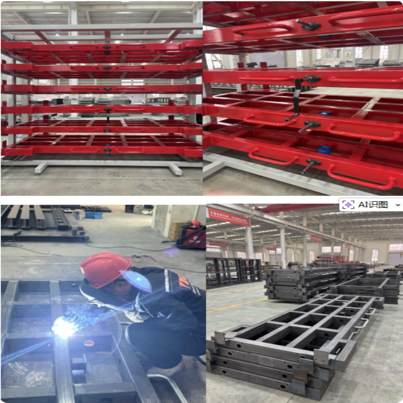 Pinapabilis ng Aming Kumpanya ang Paggawa ng 10 Drawer Sheet Metal Shelves Pagkatapos ng Spring Festival